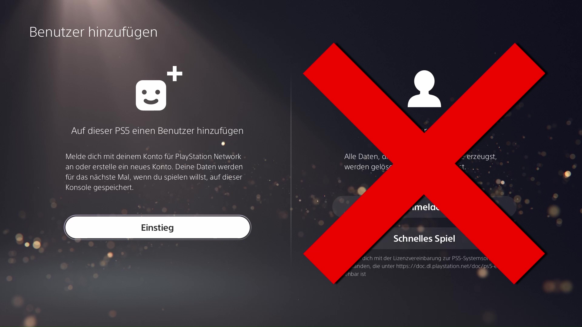 PS5 Schritt 2
