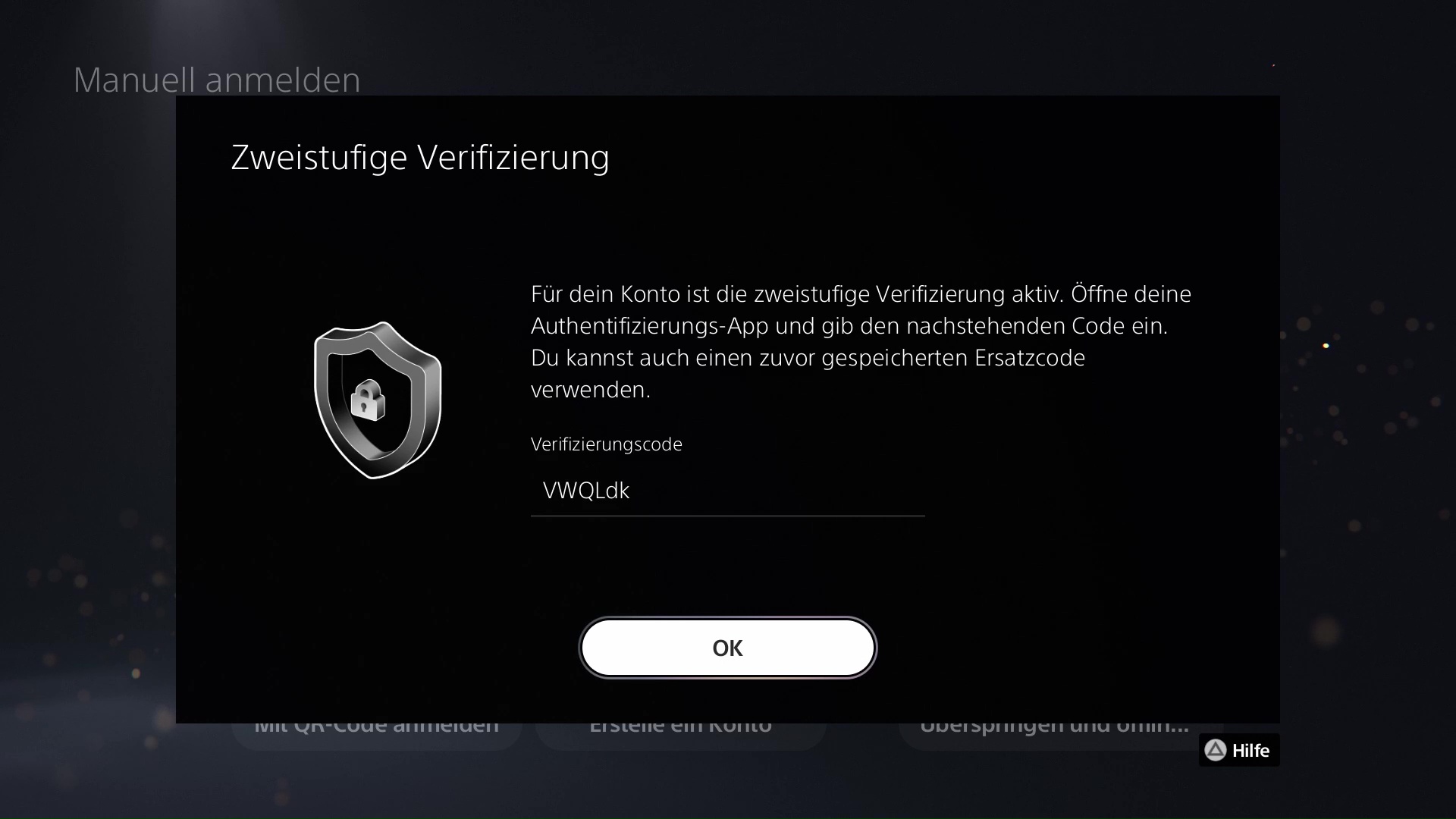 PS5 Schritt 6