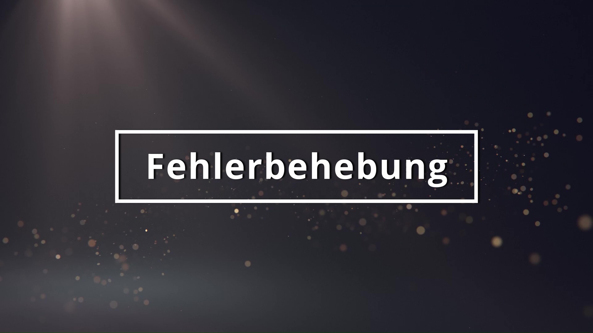 PS5 Fehlerbehebung