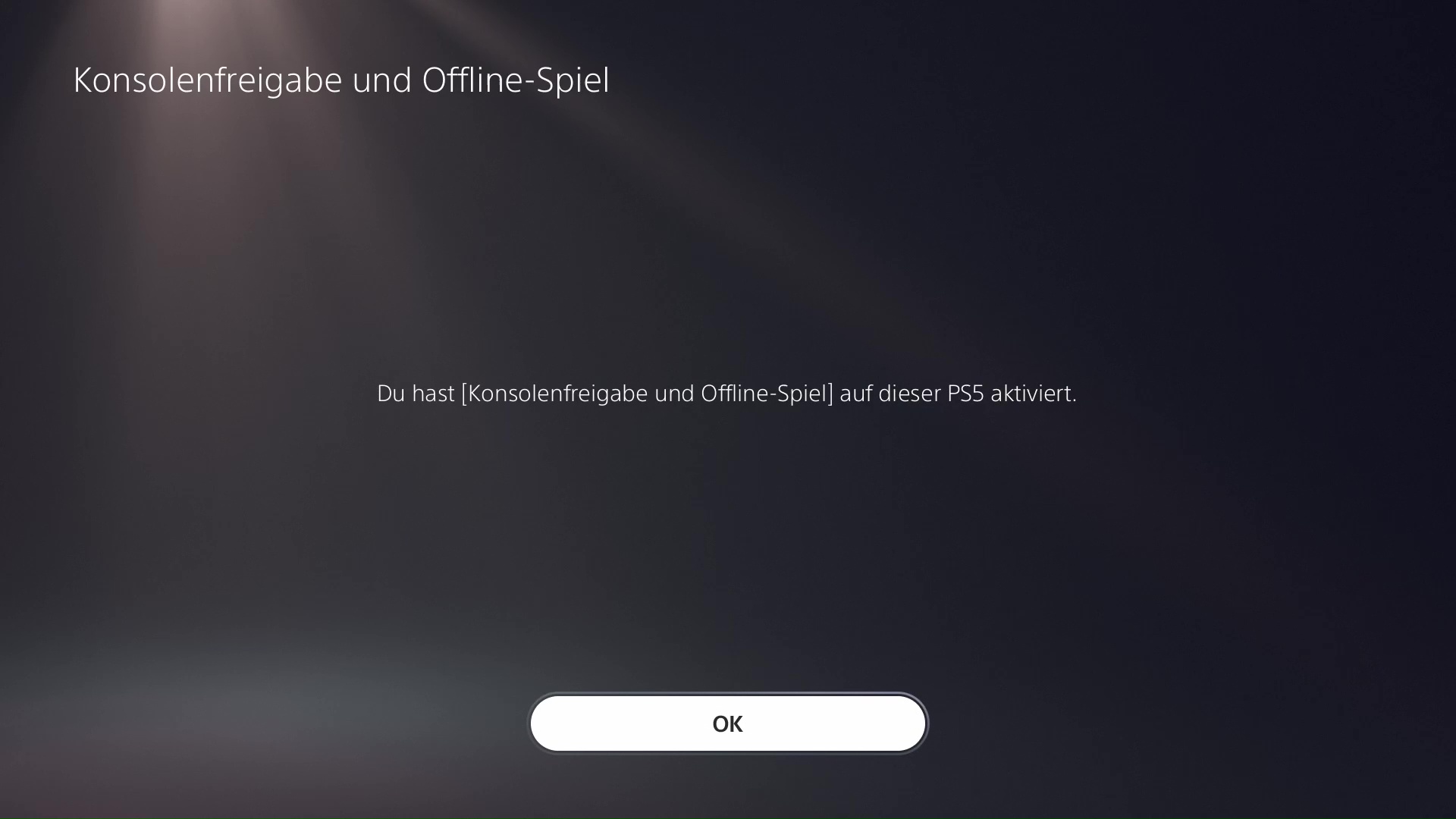 PS5 Fehlerbehebung Schritt 5