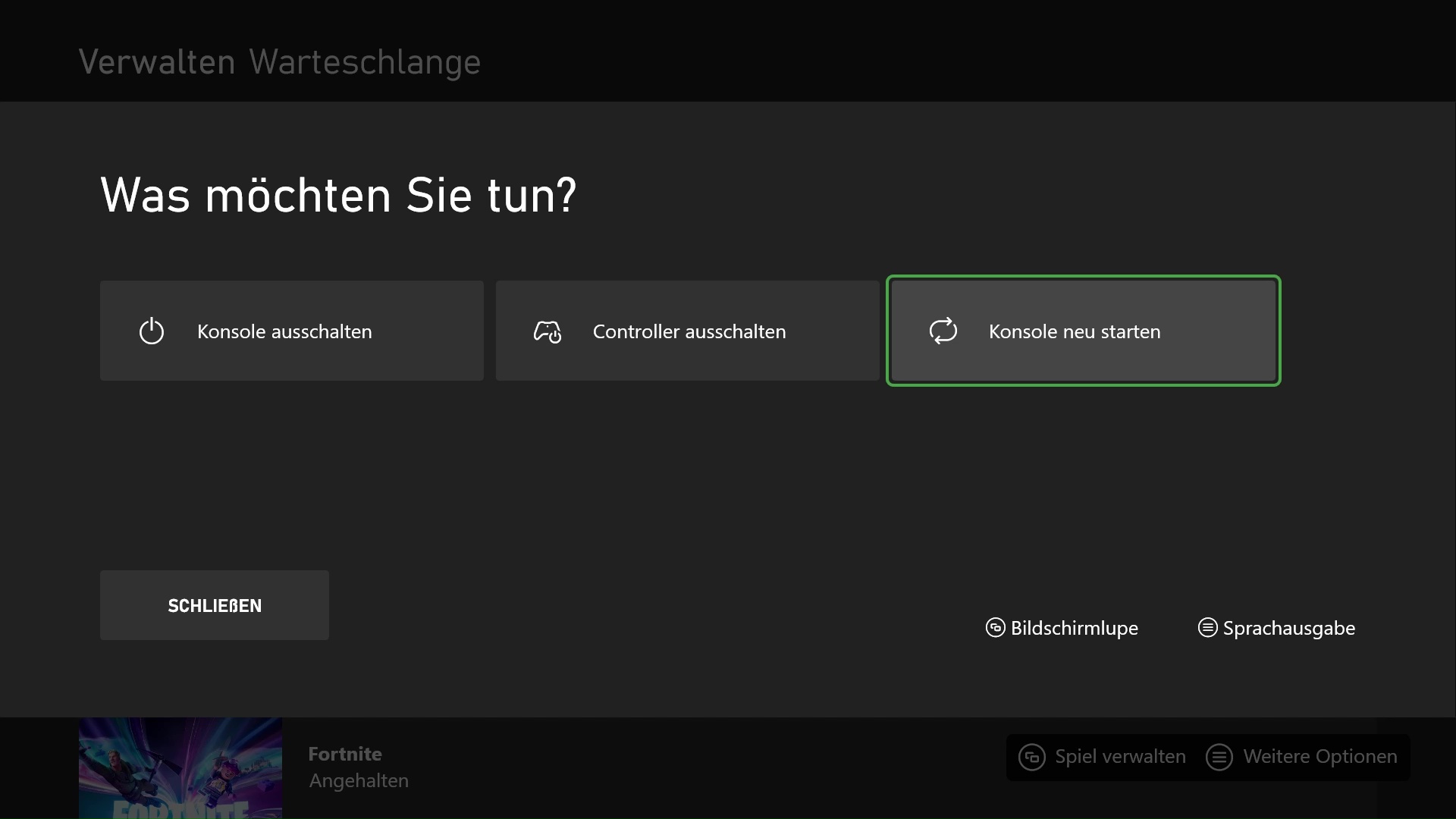 Xbox Fehlerbehebung - 6
