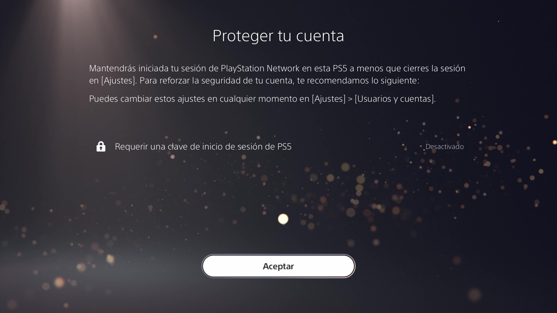 PS5 Paso 1