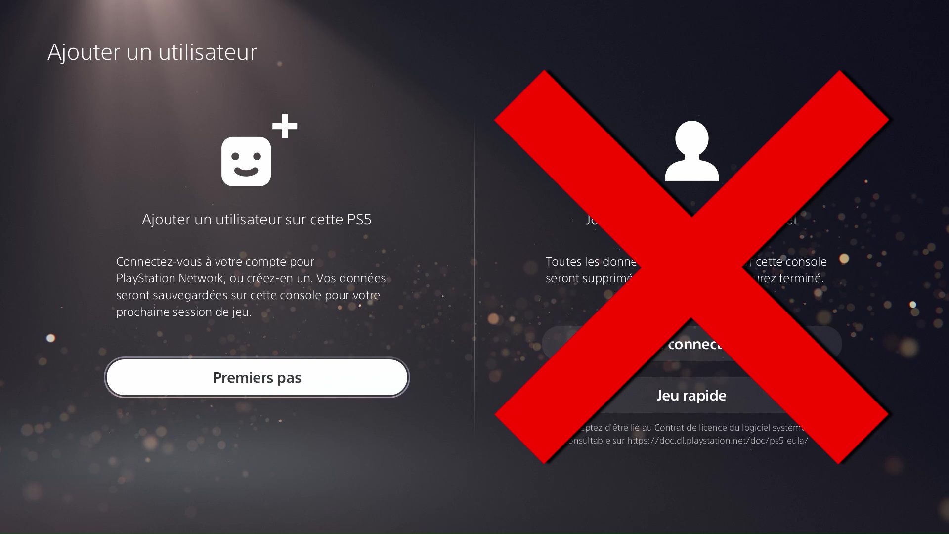 PS5 étape 1