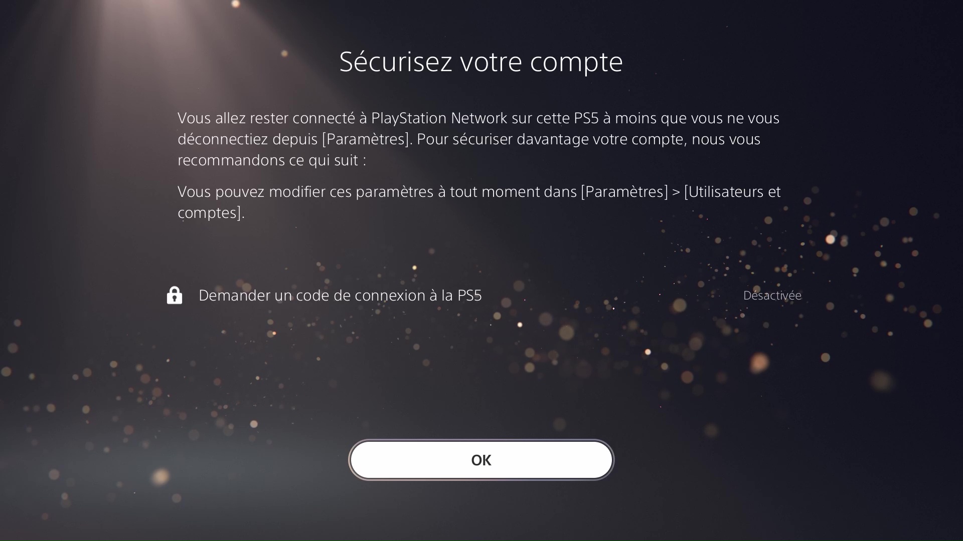 PS5 étape 1