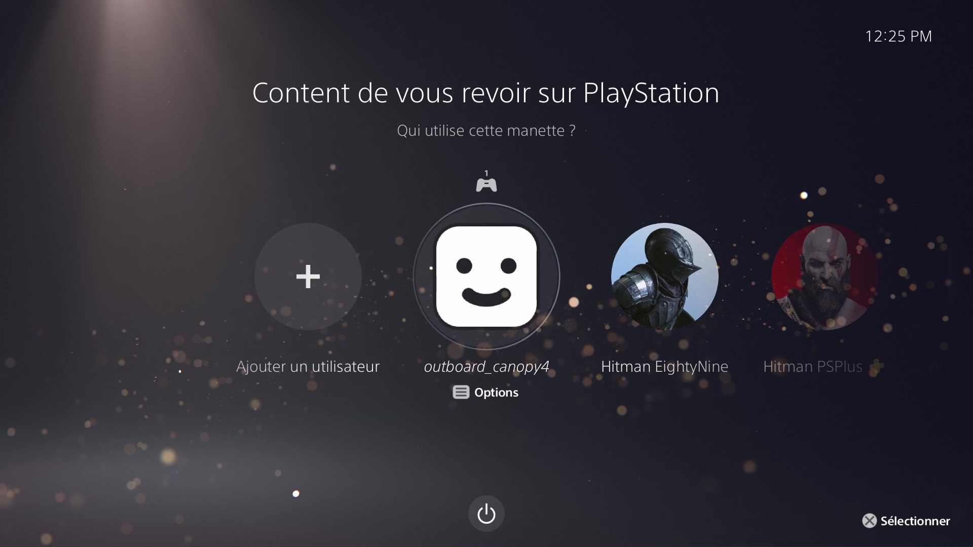 PS5 dépannage - Switch accounts and login with the purchased account