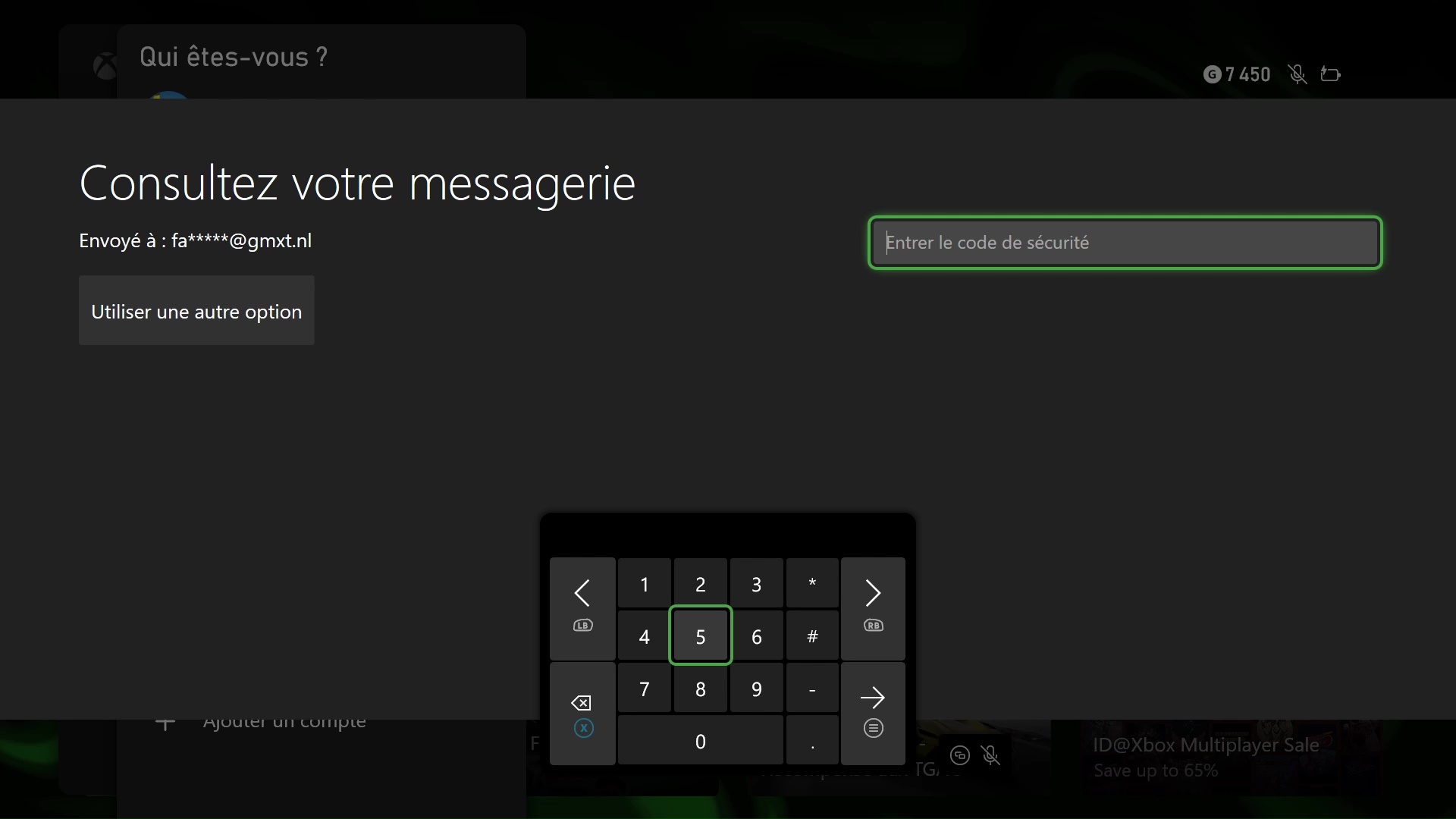 XBOX-SX Étape 6