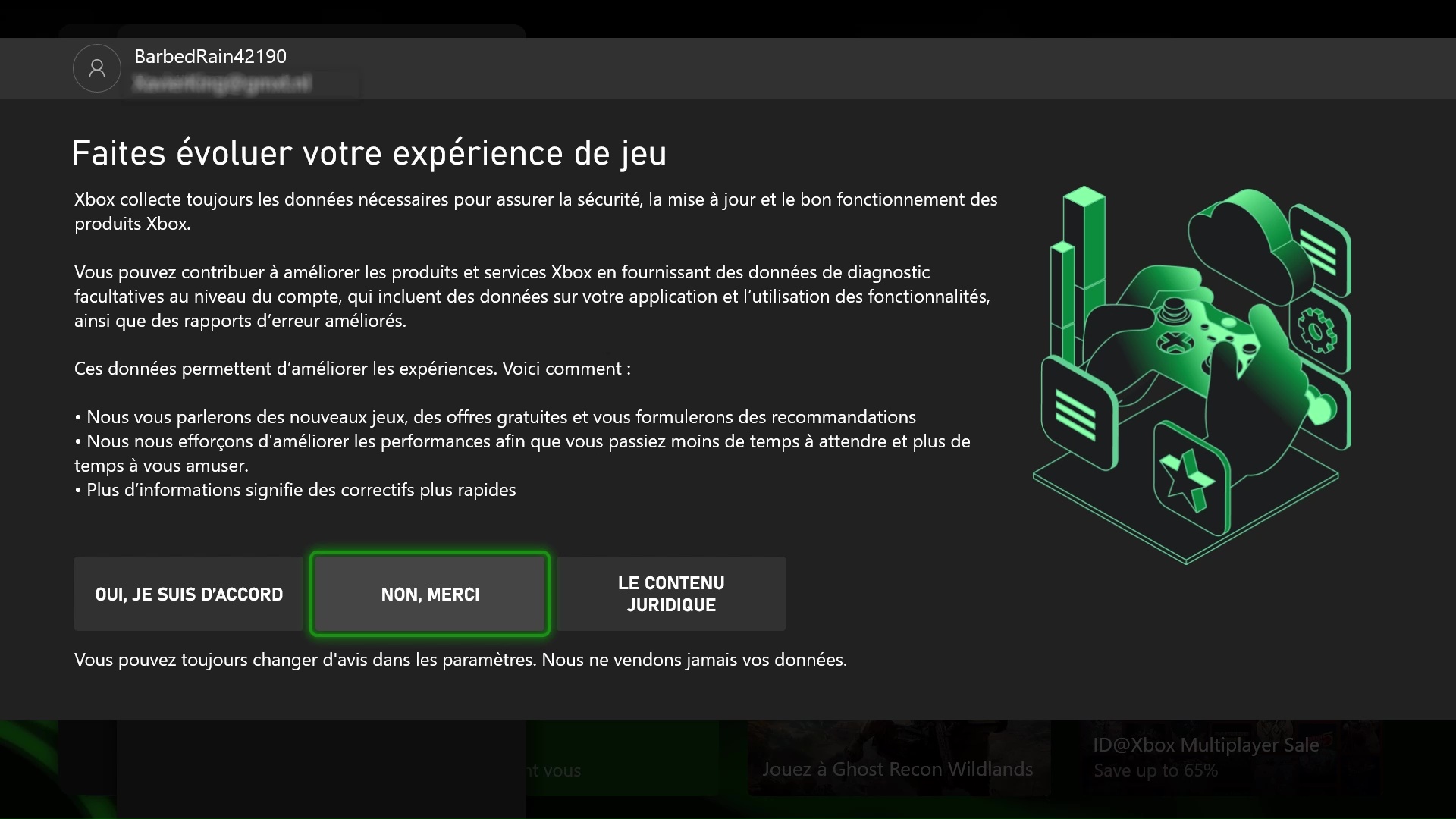 XBOX-SX Étape 7