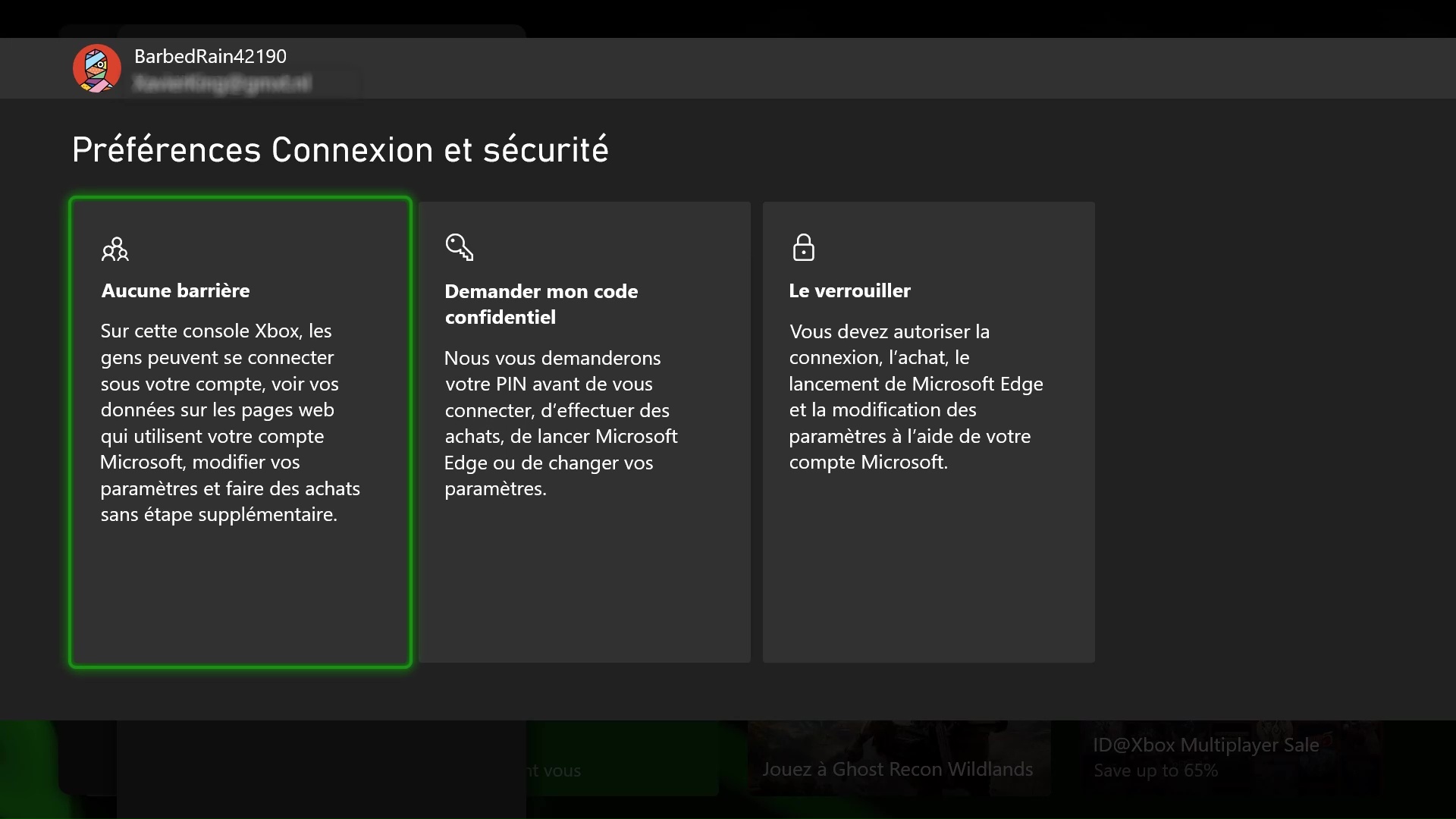 XBOX-SX Étape 8