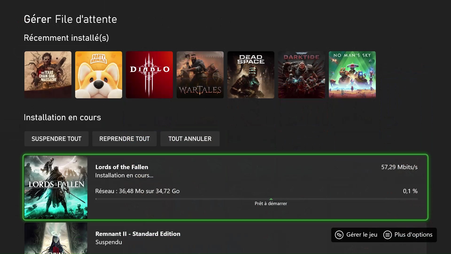 XBOX-SX Étape 14