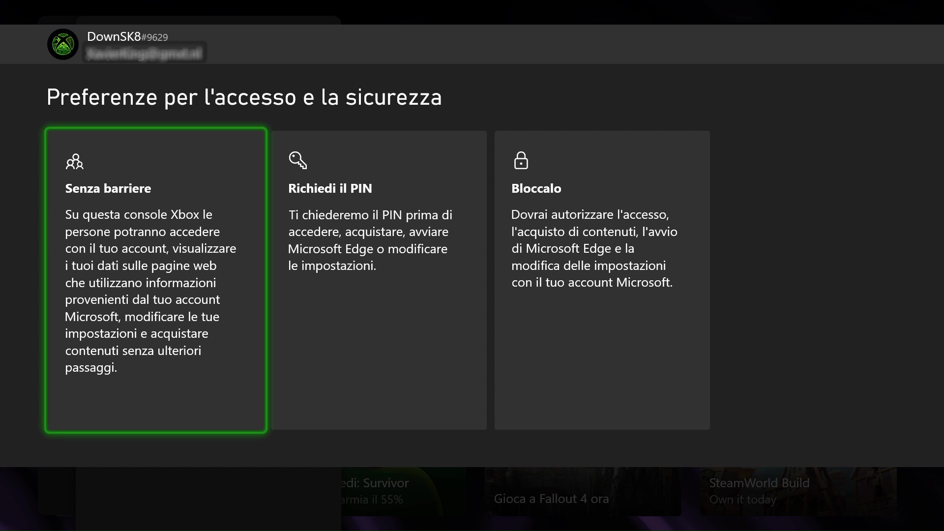 XBOX-SX Passo 8
