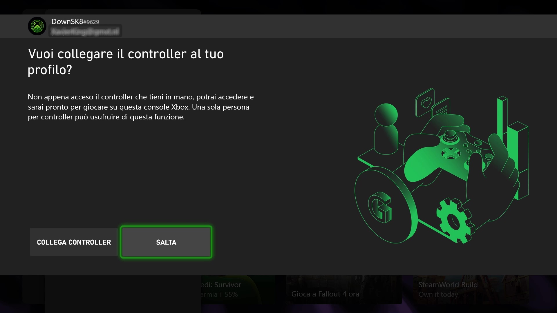 XBOX-SX Passo 9