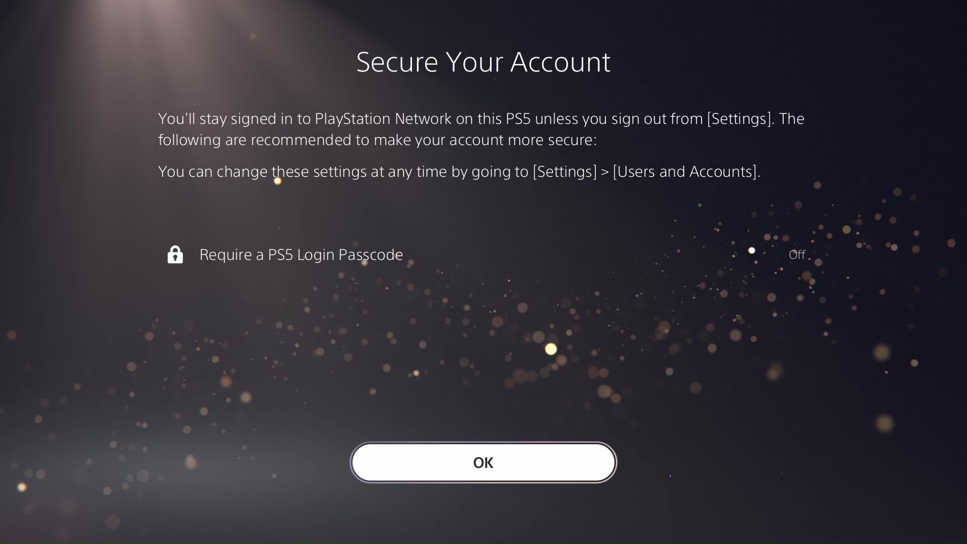 PS5 step 7
